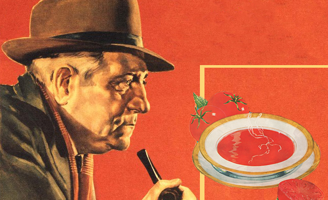Суп из помидоров, жюльен с моллюсками и «Наполеон». Рецепты из книги «Кухни знаменитых детективов» Алексея Биргера