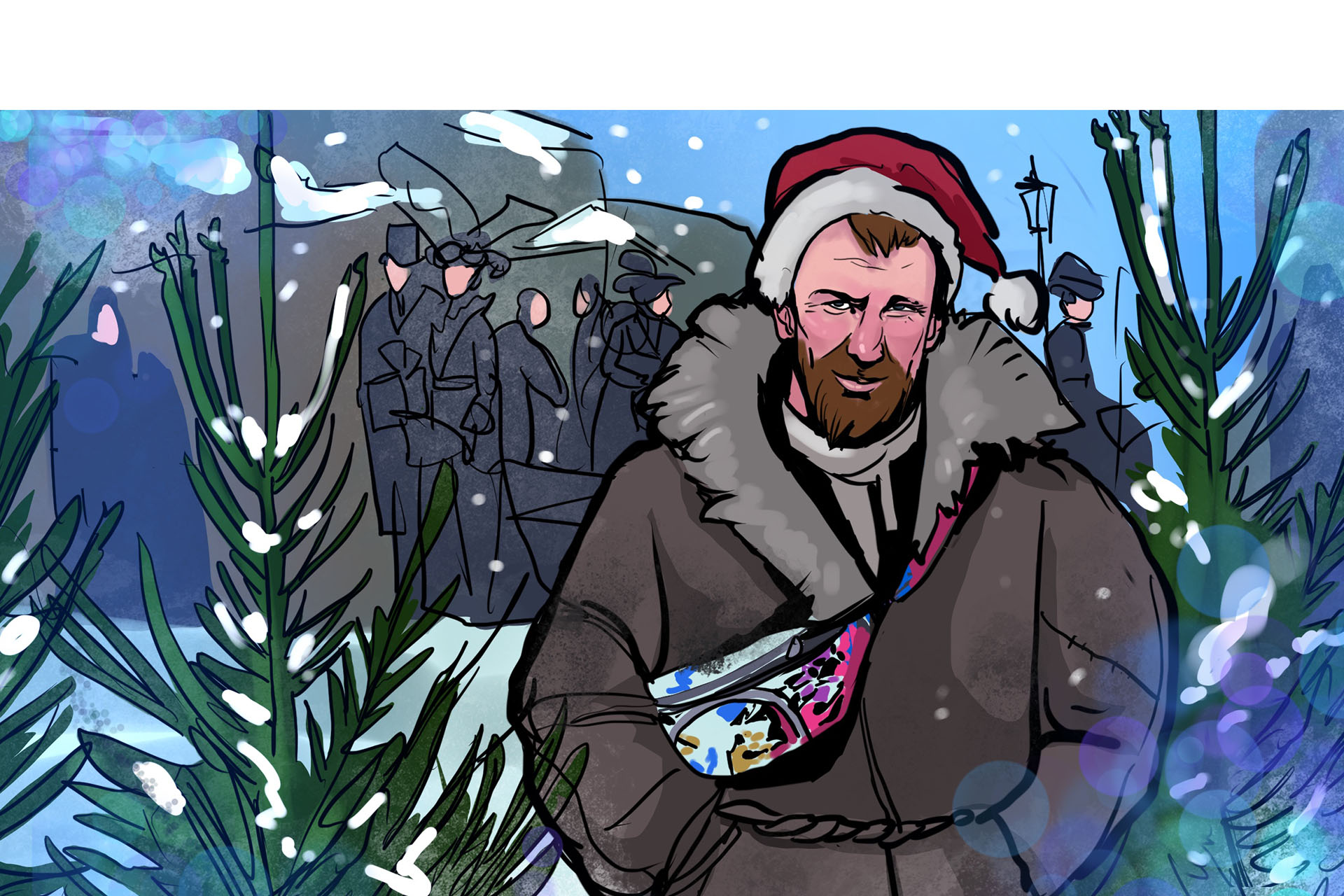 Как встречали Новый год и Рождество жители Российской империи