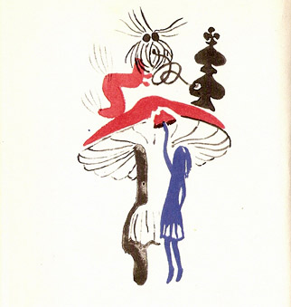 Иллюстрация к книге Иллюстрация к книге «Алиса в стране чудес»