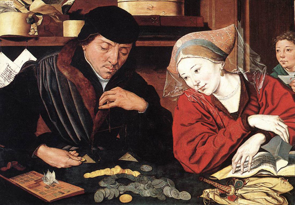 Маринус ван Реймерсвале. Менялы. 1539