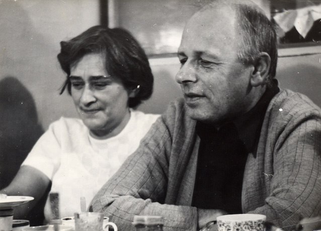 Сахаров и Боннэр, 1975 г.