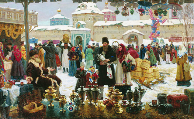Владислав Нагорнов «Рождественская ярмарка», 1999 год