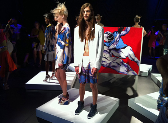 Коллекция Primavera Кати Леонович на Mercedes-Benz Fashion Week в Нью-Йорке