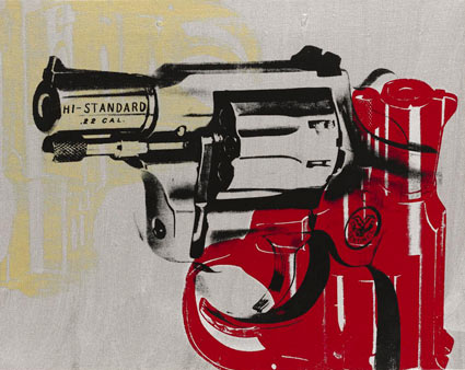 Энди Уорхол «Револьвер» (Andy Warhol, Guns).
Начальная цена: $350 000 — 450 000
© 2009 The Andy Warhol Foundation for Visual Arts / ARS, New York
