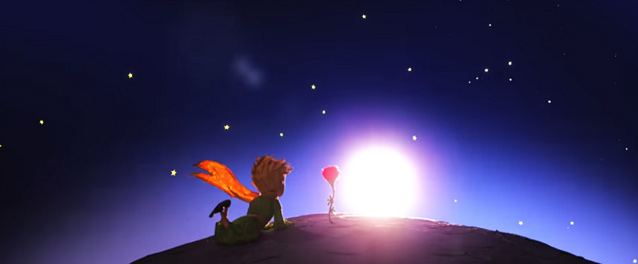 Кадр из мультфильма «Маленький принц»