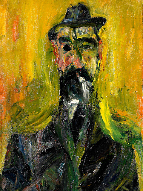 «Мужчина в шляпе», Хаим Сутин, 1919–1920