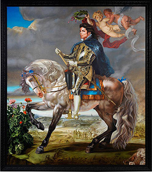 Kehinde Wiley «Equestrian Portrait of King Philip II» 