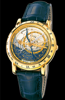 Ulysse Nardin Astrolabium Galileo Galilei. «Астролябия» показывает астрономическое положение Земли в Солнечной системе и много других астрономических значений