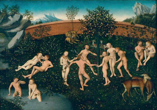 «Золотой век», Лукас Кранах Старший, 1530 год