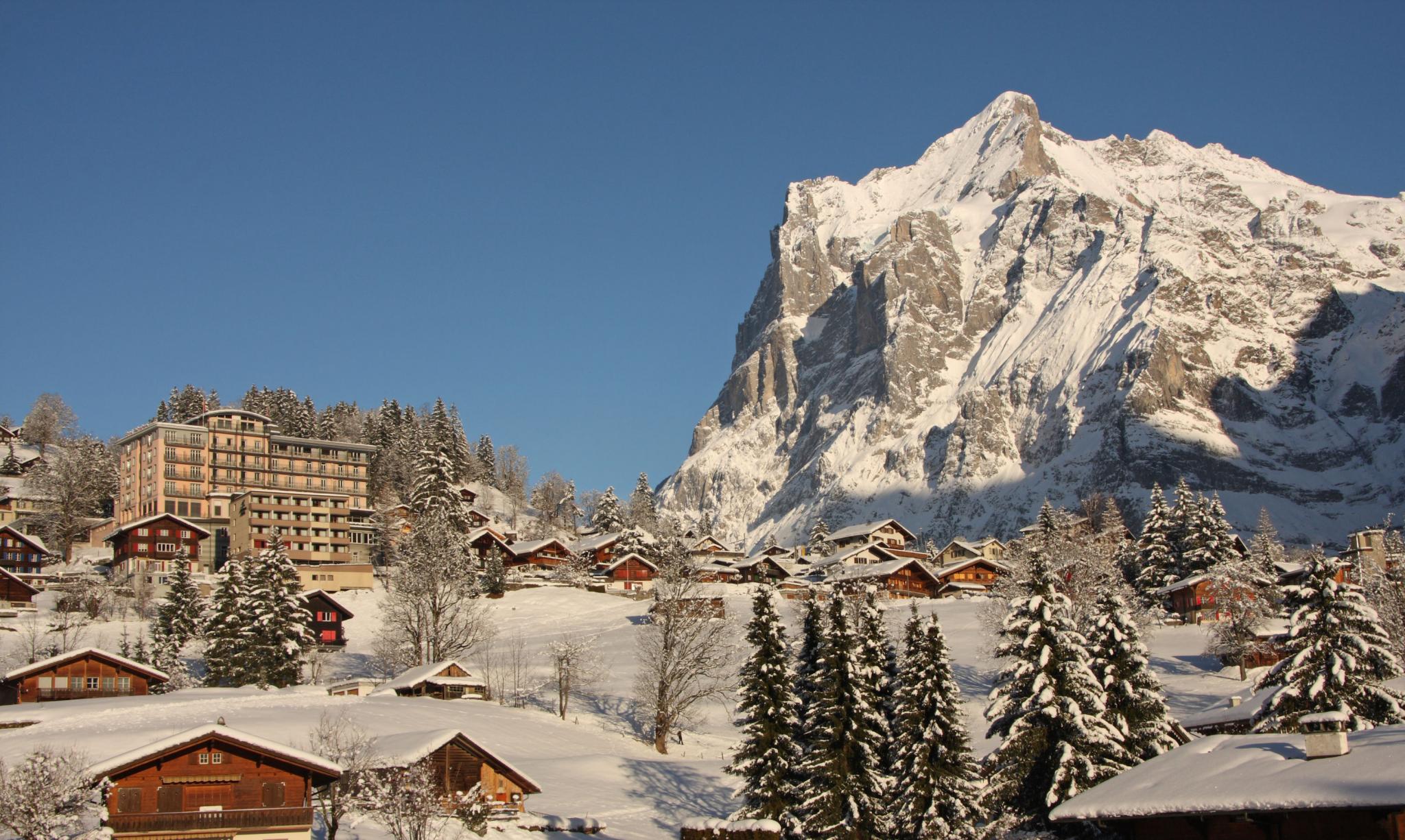 гриндельвальд швейцария горнолыжный курорт