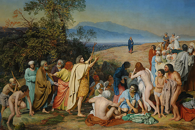 Александр Иванов «Явление Христа народу», 1857