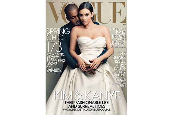 Обложка Vogue за апрель 2014 года
