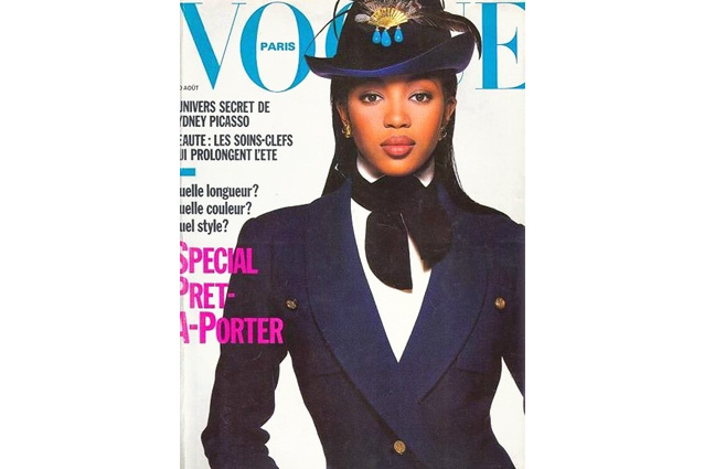 Обложка французского Vogue, 1988 год