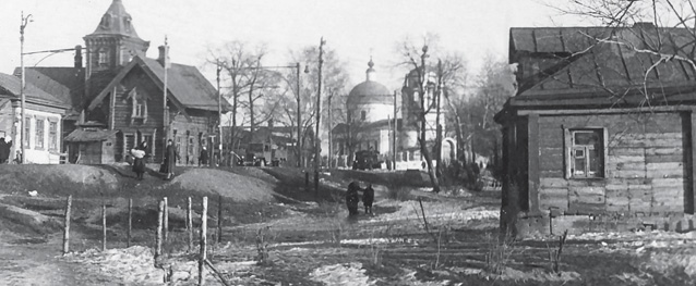 Село Воробьево перед началом строительства