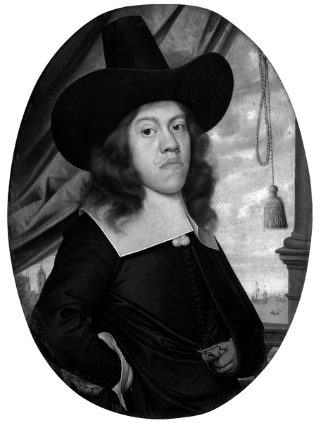 Вольфганг Хаймбах. Портрет молодого человека. 1662. Дубовая доска, масло. Лондон, Национальная галерея.