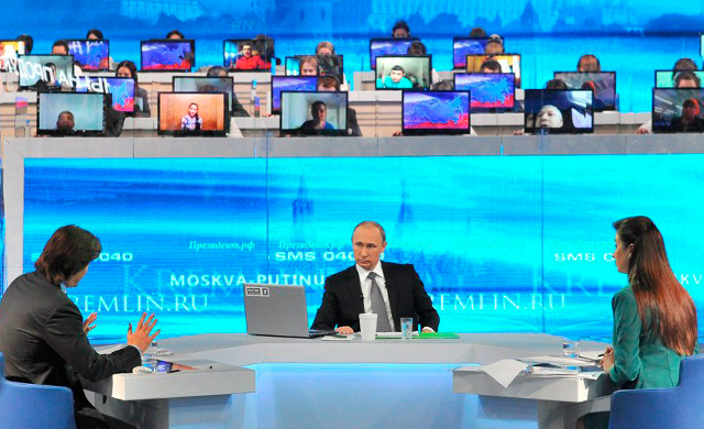 «Прямая линия с Владимиром Путиным». Как это было