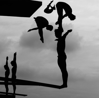 Адам Притти, Австралия, Getty Images Тренировка ныряльщиков во втором дне 14-го Международного чемпионата водного спорта в Шанхае, Китай, 17 июля.