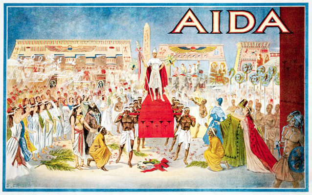 Постер к опере «Аида»