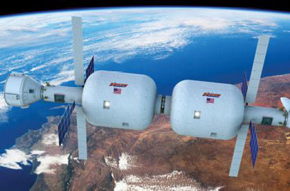 Надувные конструкции, используемые Bigelow Aerospace для космических аппаратов, могут быть использованы для создания системы защиты Земли от солнечных бурь