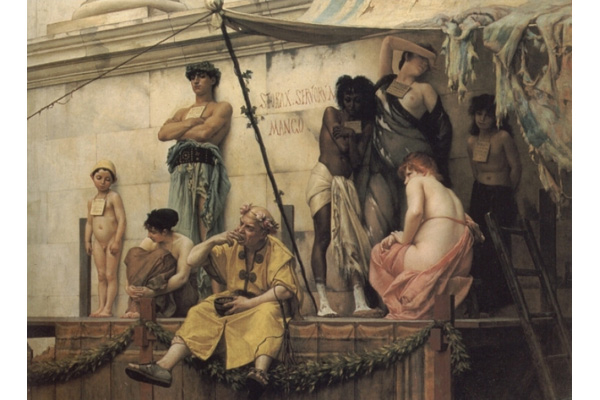 Гюстав Буланже. Рынок рабов (до 1882)