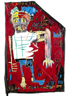 Жан-Мишель Баскиа «Краснокожий» (Jean-Michel Basquiat, Red Man One (detail)).
Начальная цена: $4 000 000 — 6 000 000
© 2009 Artists Rights Society (ARS), New York / ADAGP, Paris
