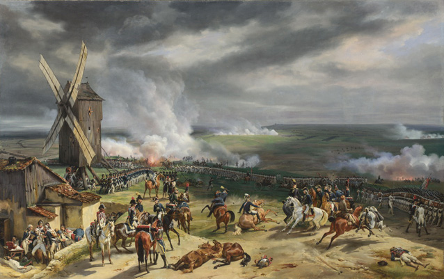 Эмиль Верне. Сражение при Вальми 1826