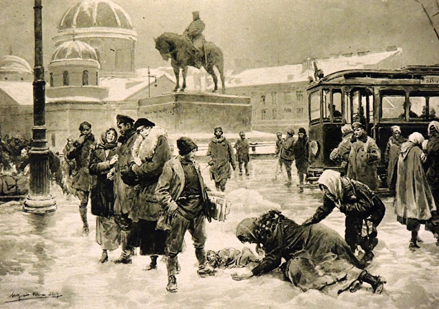 Революция голода. Петроград 1917 разруха. Разруха после революции 1917. Russia 1917.