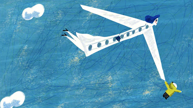Кадр из мультфильма «Моя мама – самолёт»