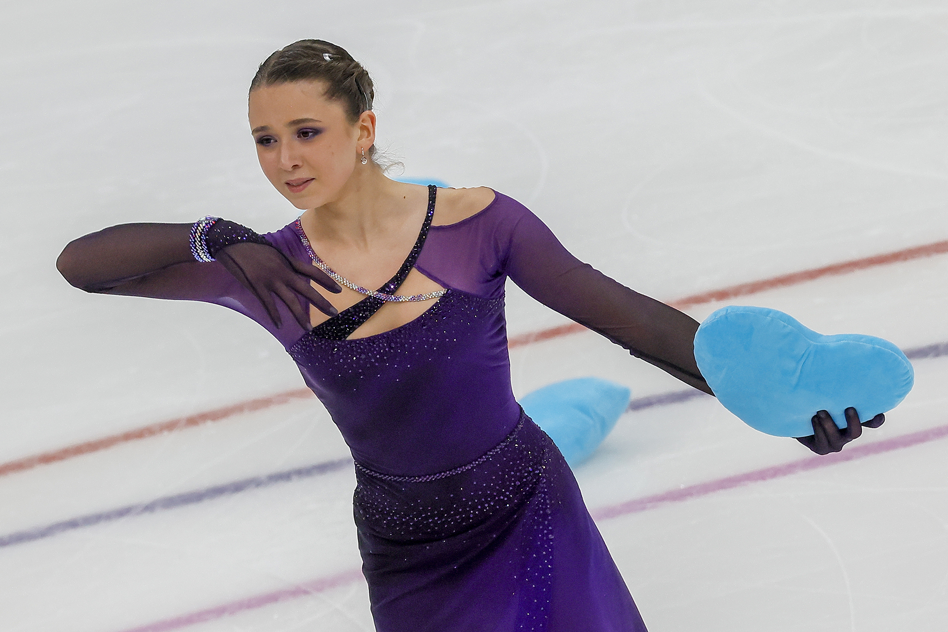 Олимпийская чемпионка Валиева по фигурному катанию