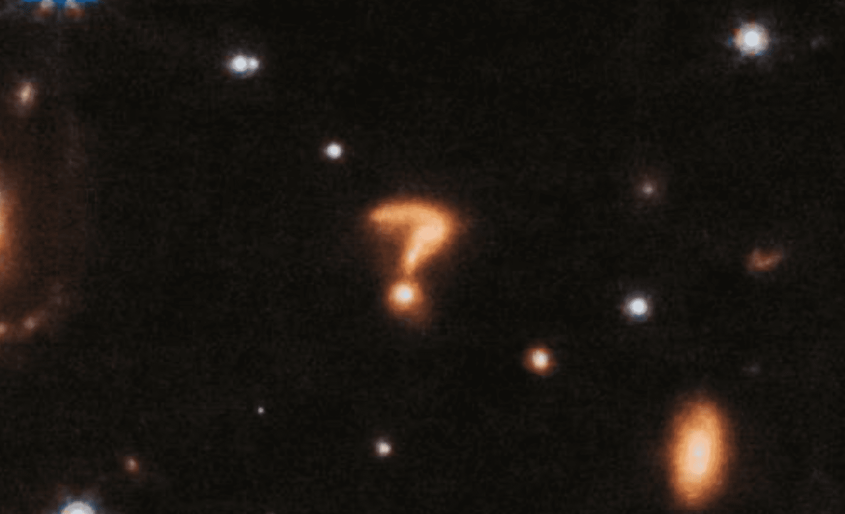 Телескоп «Джеймс Уэбб» сделал фото вопросительного знака в космосе — Сноб