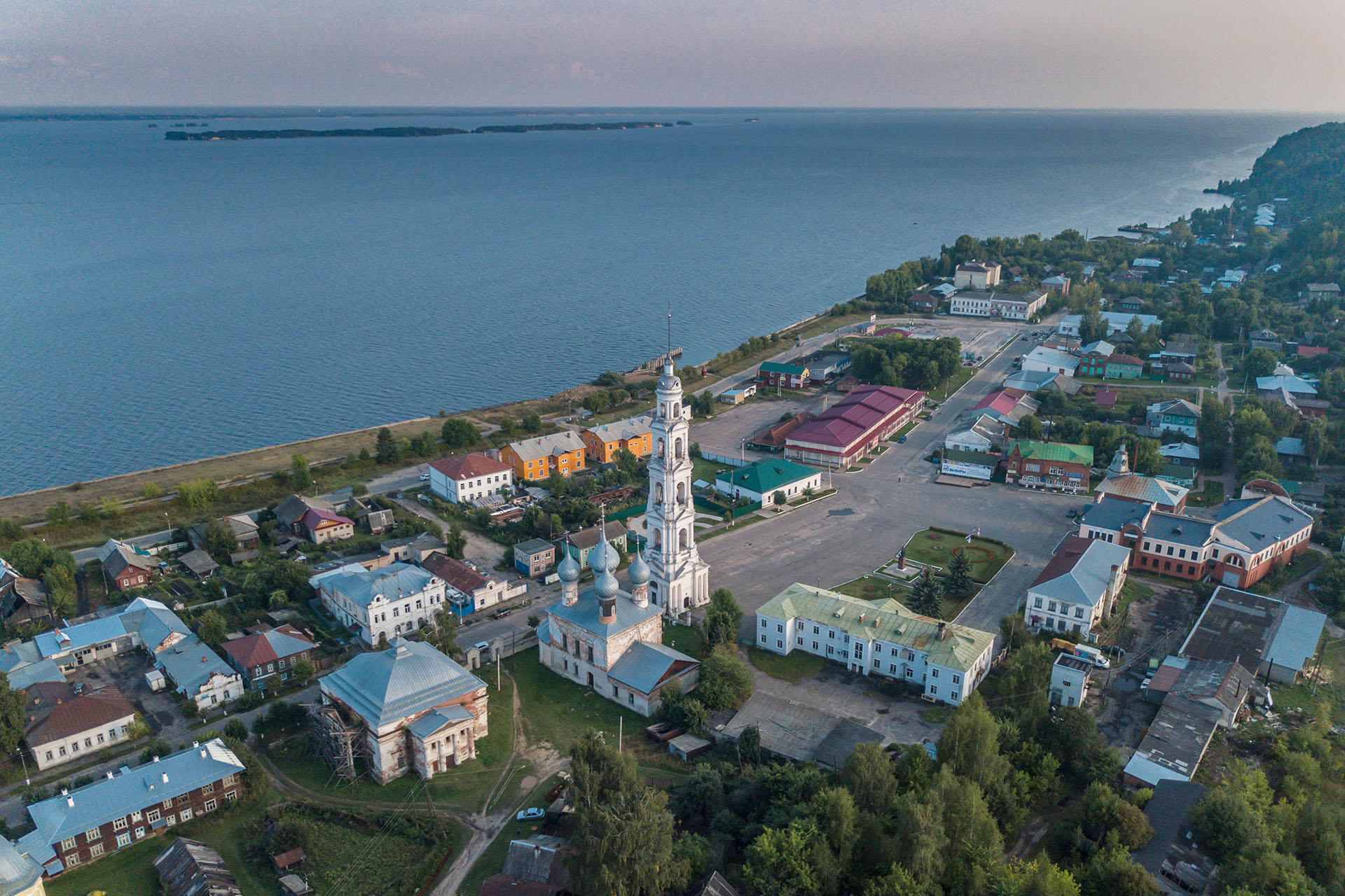 набережная в юрьевце